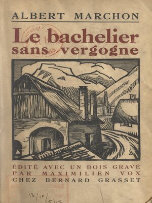 cover image of Le bachelier sans vergogne